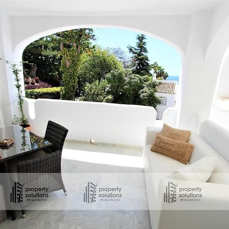 Benalgolf Vista Al Mar - Piscina Y Playa - Cercano A Campo De Golf 贝纳尔马德纳 外观 照片