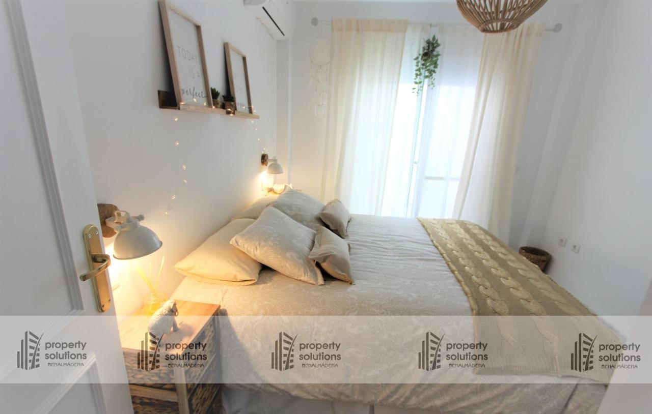 Benalgolf Vista Al Mar - Piscina Y Playa - Cercano A Campo De Golf 贝纳尔马德纳 外观 照片