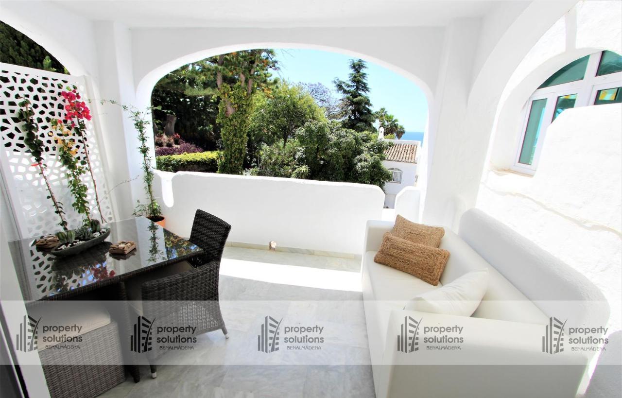 Benalgolf Vista Al Mar - Piscina Y Playa - Cercano A Campo De Golf 贝纳尔马德纳 外观 照片