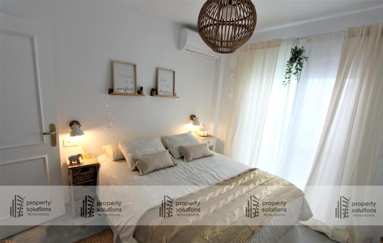 Benalgolf Vista Al Mar - Piscina Y Playa - Cercano A Campo De Golf 贝纳尔马德纳 外观 照片