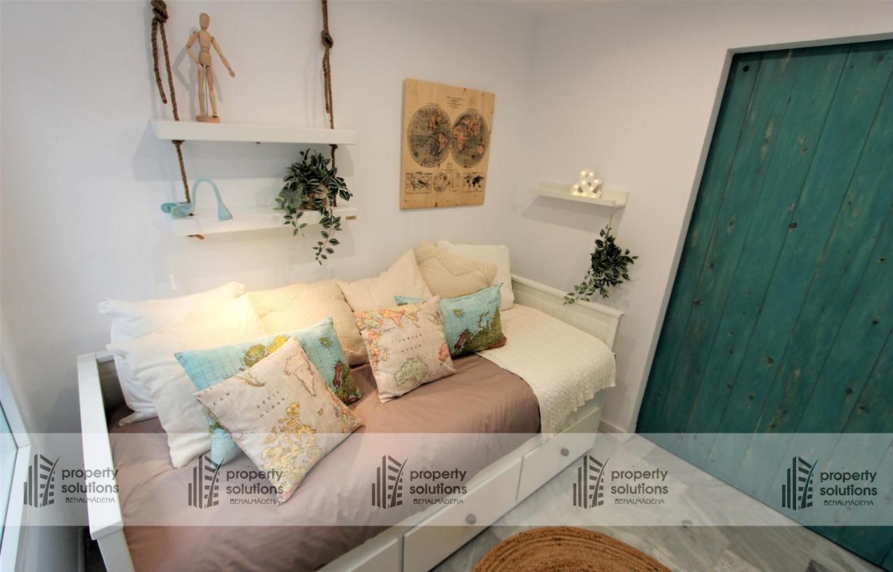 Benalgolf Vista Al Mar - Piscina Y Playa - Cercano A Campo De Golf 贝纳尔马德纳 外观 照片