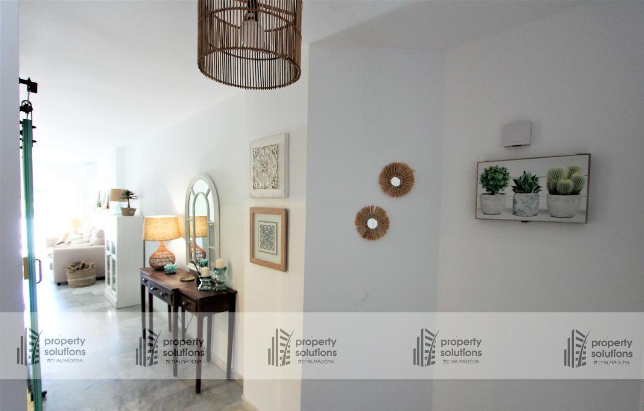 Benalgolf Vista Al Mar - Piscina Y Playa - Cercano A Campo De Golf 贝纳尔马德纳 外观 照片