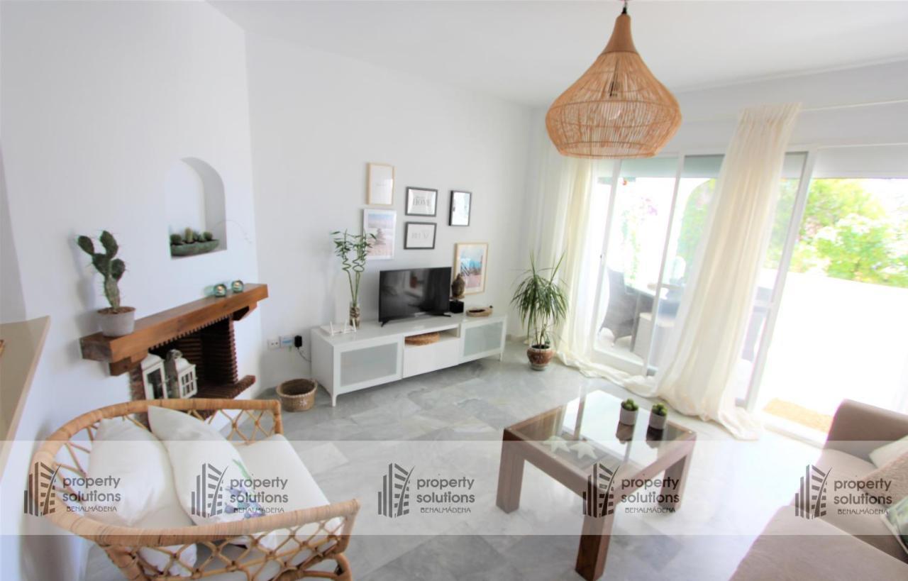 Benalgolf Vista Al Mar - Piscina Y Playa - Cercano A Campo De Golf 贝纳尔马德纳 外观 照片