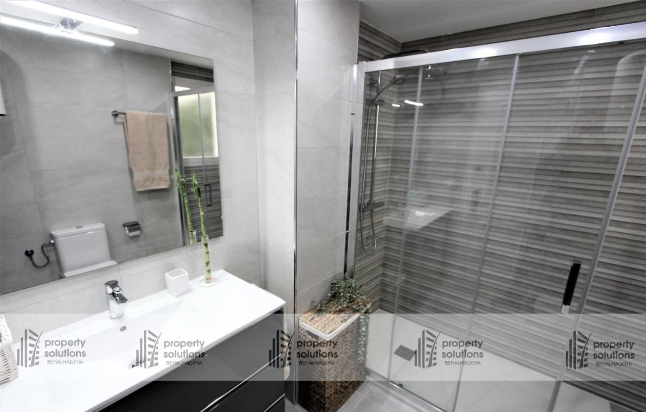 Benalgolf Vista Al Mar - Piscina Y Playa - Cercano A Campo De Golf 贝纳尔马德纳 外观 照片